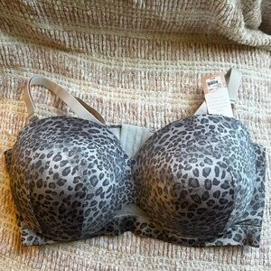 Cacique 44DDD Lightly Lined Multiway Strapless Bra